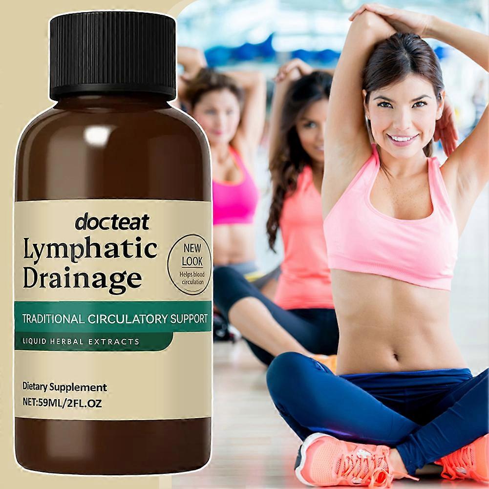 Docteat - Drenaje Linfático – Soporte para Drenaje Linfático y Detox Natural | 59 ml
