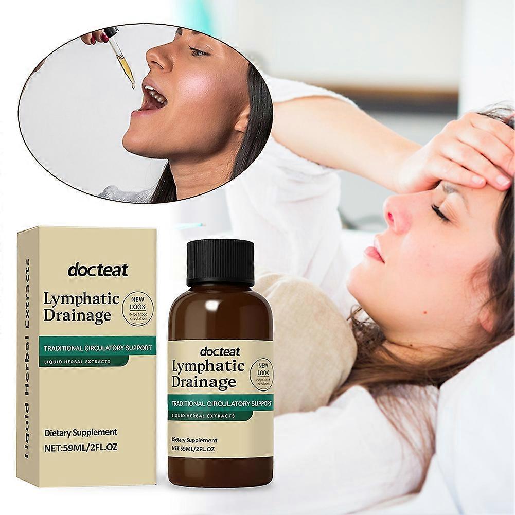 Docteat - Drenaje Linfático – Soporte para Drenaje Linfático y Detox Natural | 59 ml