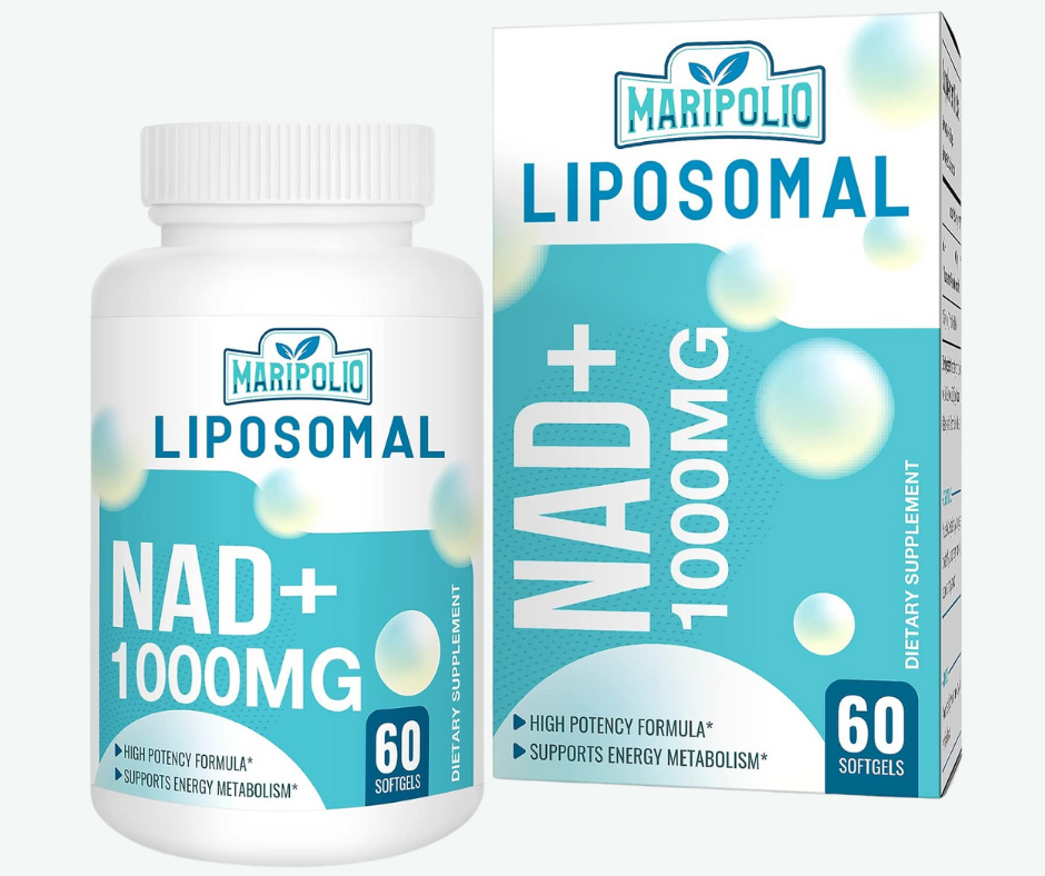 Liposomal NAD+ 1000 mg – Apoyo para Energía Celular y Bienestar Antioxidante | Maripolio