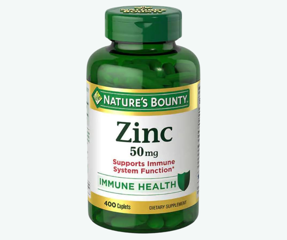 Zinc 50 mg – Soporte para Sistema Inmunológico | Nature's Bounty