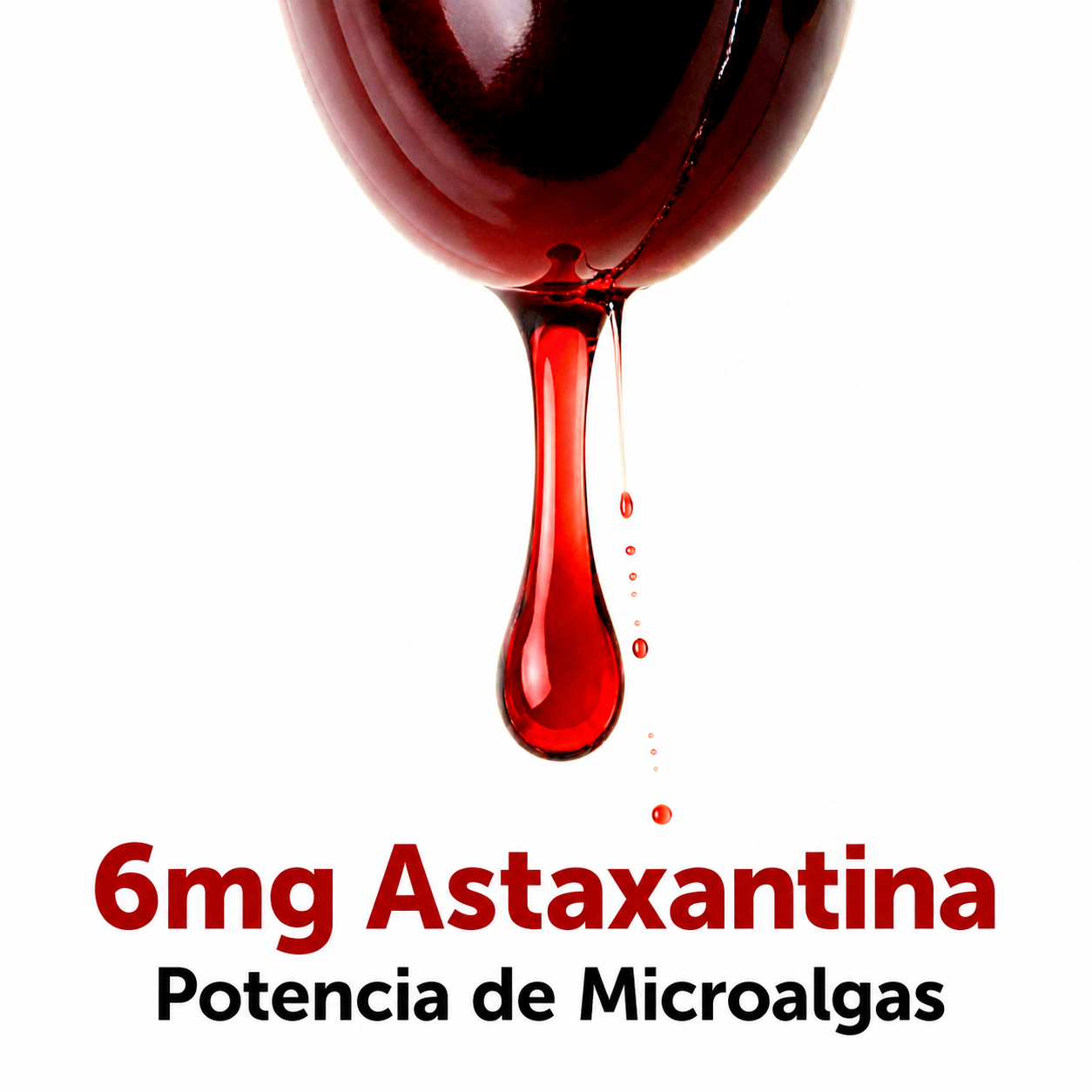 Micro Ingredients - Astaxantina 6 mg – Potente Antioxidante de Microalgas | Softgels