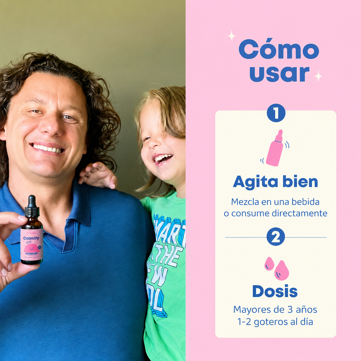 Calmify Kids – Gotas Naturales para la Calma y Concentración – 30 ml | JoySpring