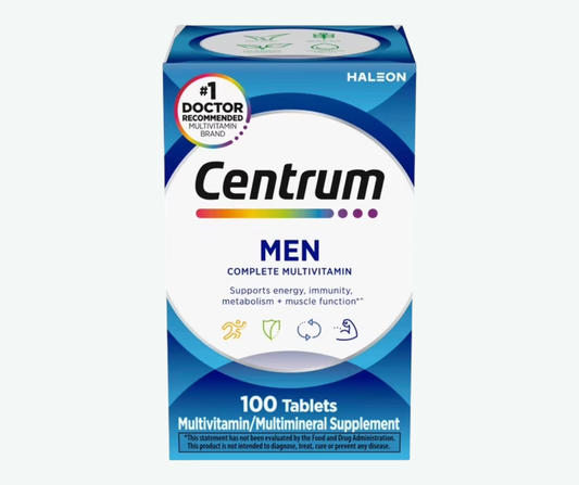 Centrum Multivitamínico para Hombre – Energía, Inmunidad y Rendimiento | Tabletas