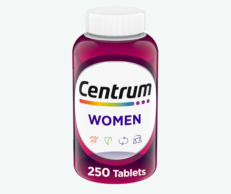GSK - Centrum Multivitamínico para Mujer Completo – Tabletas | Energía, Inmunidad y Salud Femenina