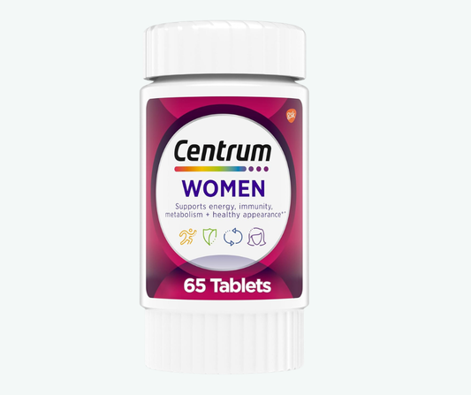 GSK - Centrum Multivitamínico para Mujer Completo – Tabletas | Energía, Inmunidad y Salud Femenina