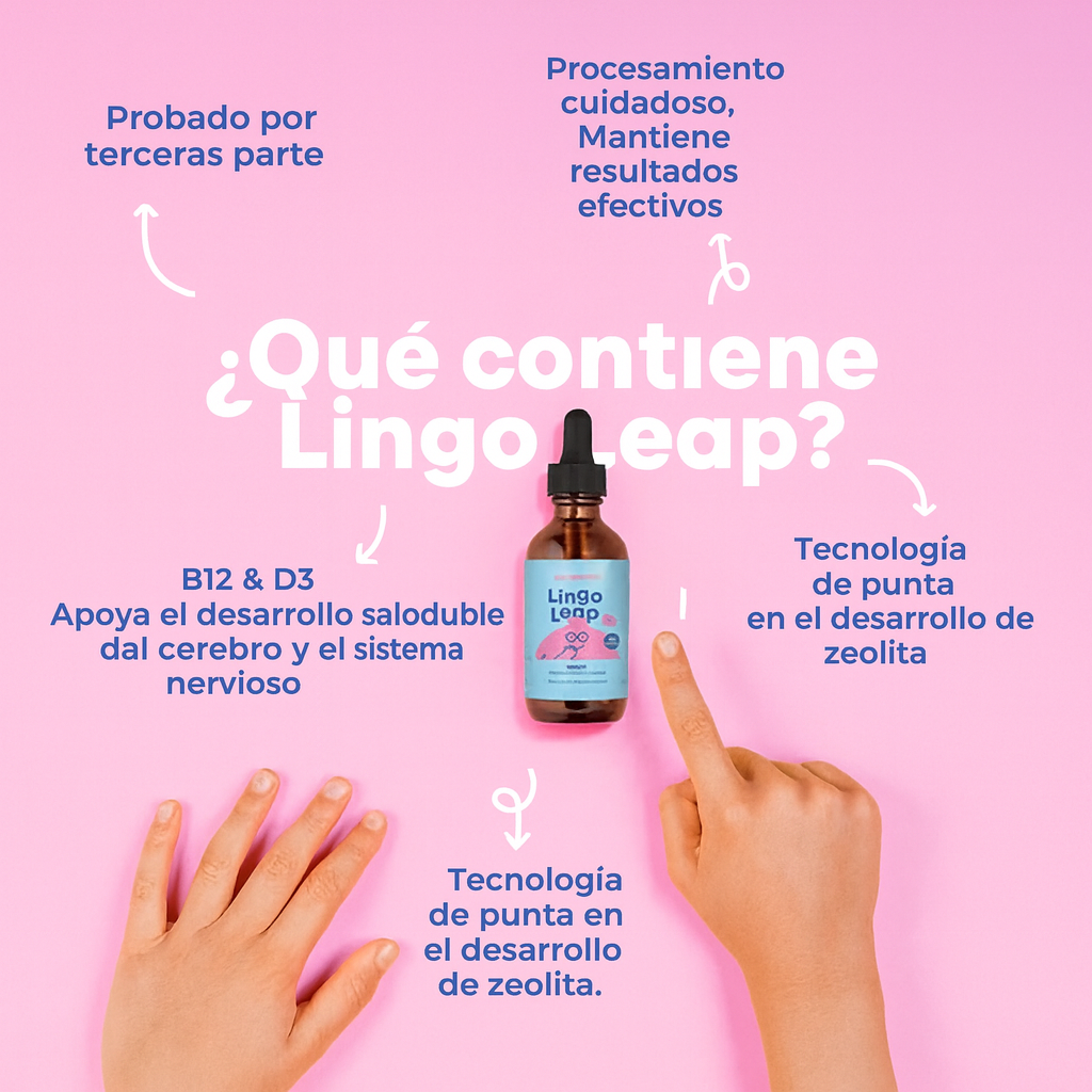 Lingo Leap – Gotas Naturales para Apoyo del Lenguaje Infantil | JoySpring