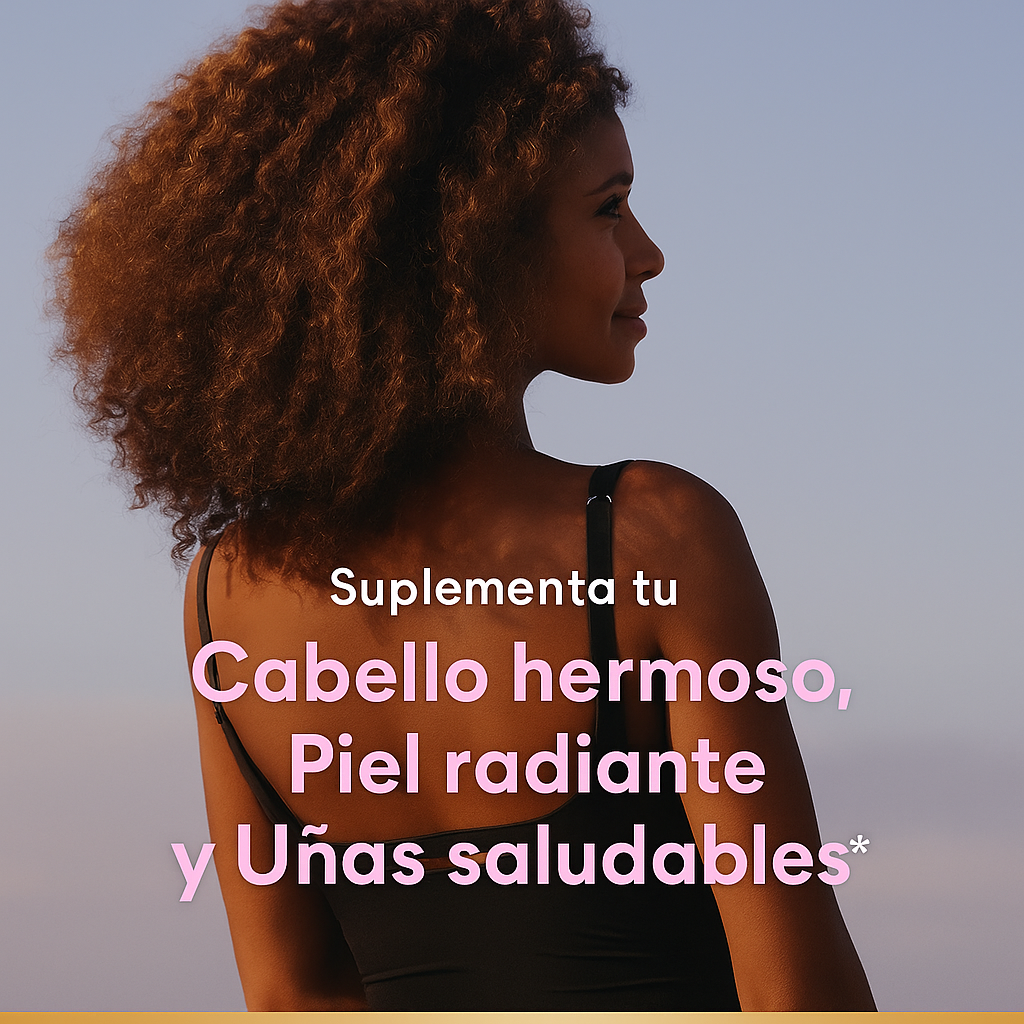 Hair, Skin & Nails – Cápsulas Blandas para Cabello, Piel y Uñas | Nature's Bounty
