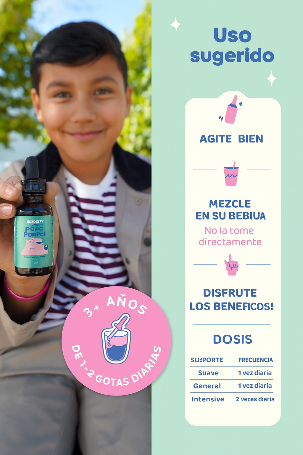 Para Patrol – Gotas Naturales para Apoyo Digestivo Infantil | JoySpring