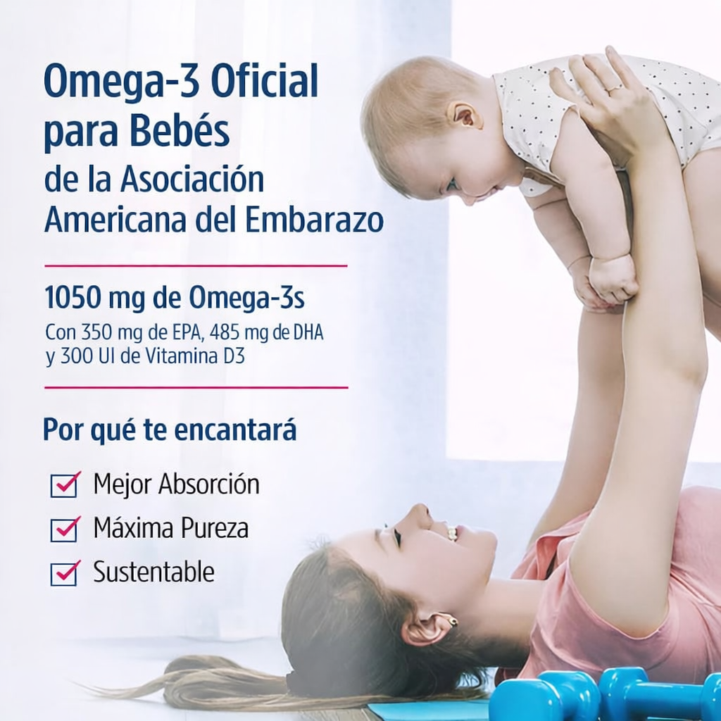 Nordic Naturals - Baby’s DHA 1050 mg con Vitamina D3 – Desarrollo Cerebral y Visual para Bebés