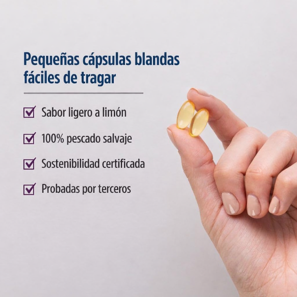 Nordic Naturals - Omega Junior Completo – Apoyo Cerebral y Aprendizaje para Niños de 6+ | Mini Softgels