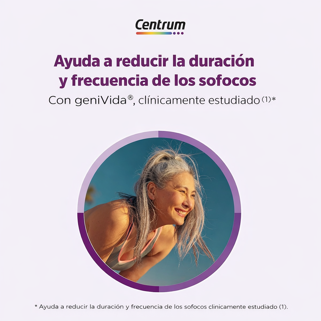 Haleon - Centrum Apoyo para la Menopausia | Sueño Reparador y Bienestar Hormonal | 28 Tabletas