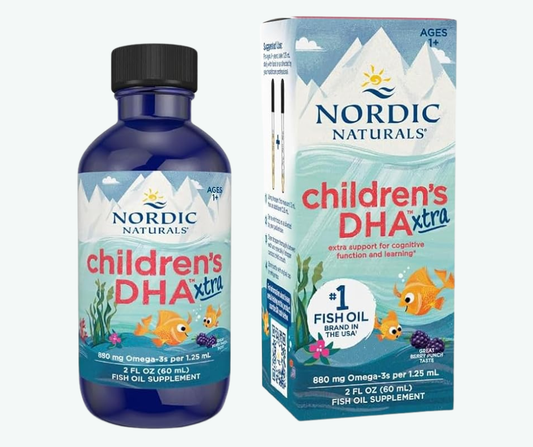 Nordic Naturals - Children's DHA Xtra - Omega-3 para Niños de 880 mg - DHA + EPA | 60 mL