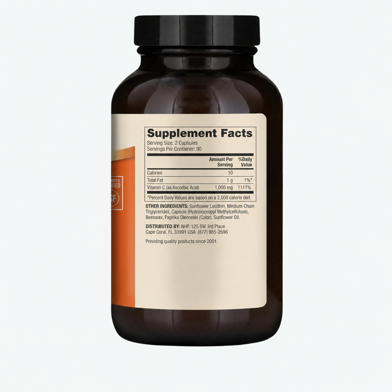 Dr. Mercola - Vitamina C Liposomal – Alta Absorción para Sistema Inmunológico | Cápsulas