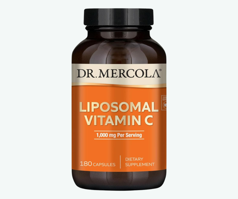 Dr. Mercola - Vitamina C Liposomal – Alta Absorción para Sistema Inmunológico | Cápsulas