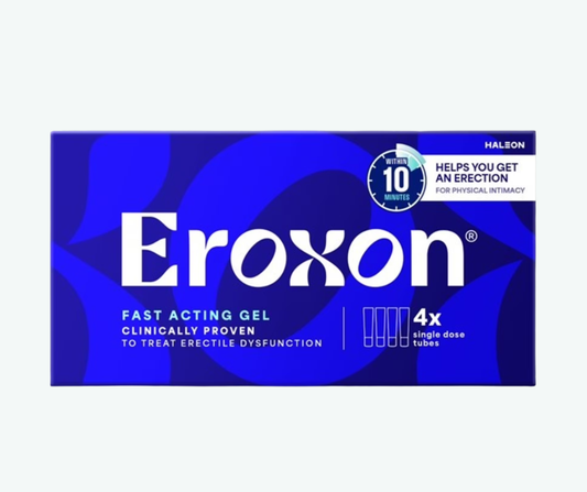 Eroxon - Gel de Acción Rápida para Disfunción Eréctil – 4 Tubos Monodosis