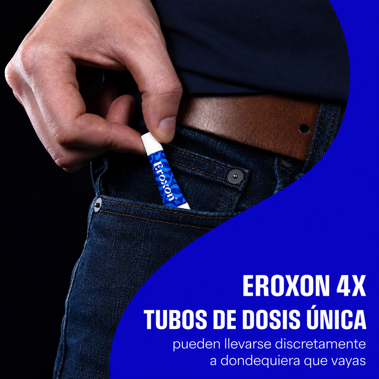 Eroxon - Gel de Acción Rápida para Disfunción Eréctil – 4 Tubos Monodosis