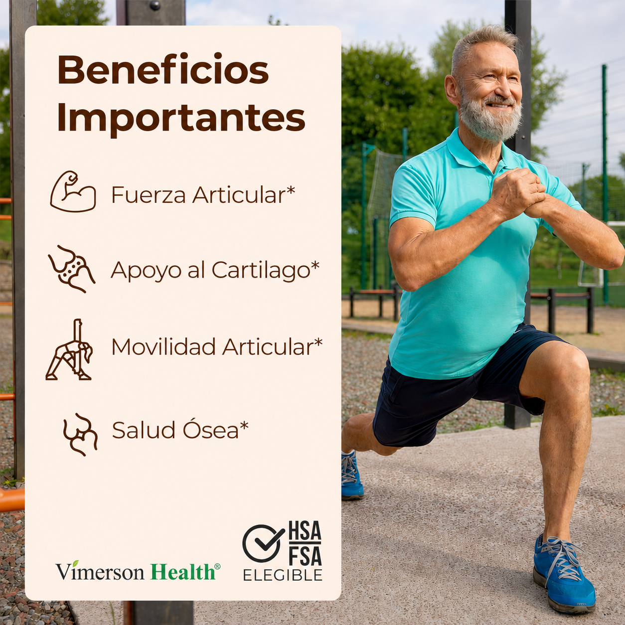 Vimerson Health - Glucosamina, Condroitina, MSM, Cúrcuma y Boswellia - Soporte Articular | 90 Cápsulas
