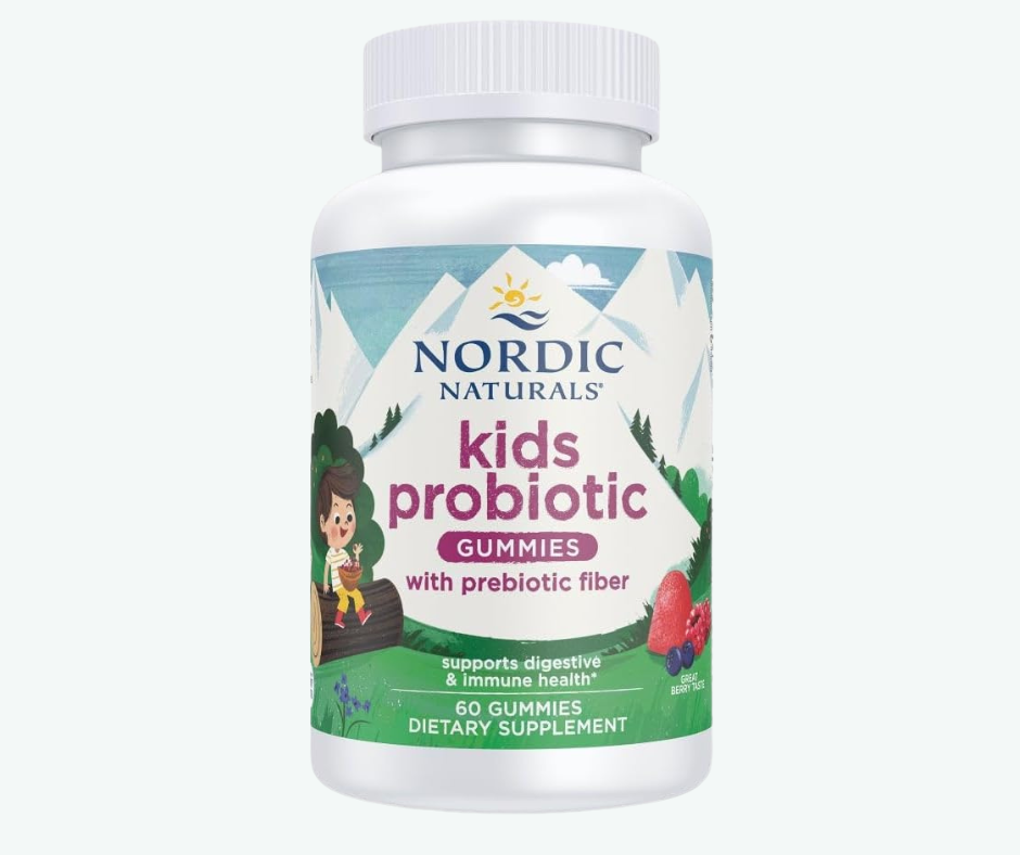Nordic Naturals - Gomitas Probióticas para Niños con Fibra Prebiótica – Probióticos para la Digestión y Sistema Inmune | 60 Gomitas
