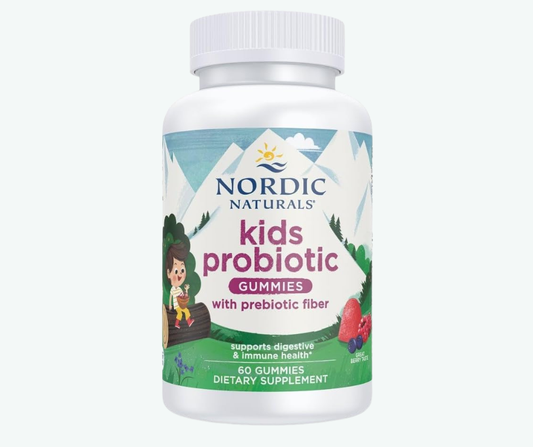 Nordic Naturals - Gomitas Probióticas para Niños con Fibra Prebiótica – Probióticos para la Digestión y Sistema Inmune | 60 Gomitas
