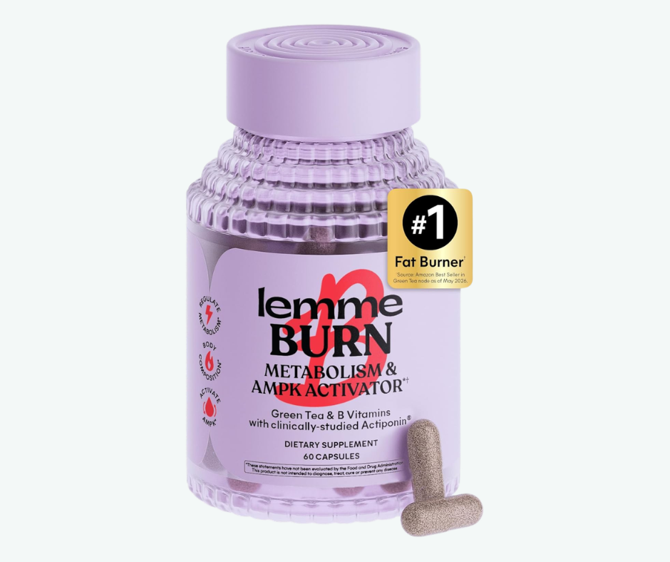 Lemme Burn – Activador de Metabolismo con Té Verde y Vitaminas B | 60 Cápsulas