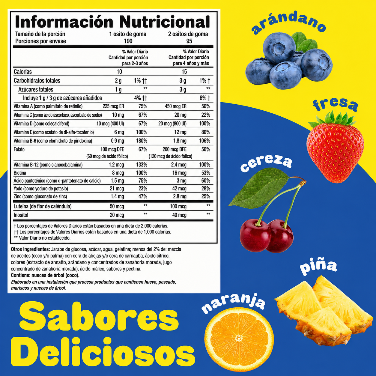 Lil Critters – Multivitamínico en Gomitas para Niños | Vitaminas Esenciales para Crecimiento y Energía
