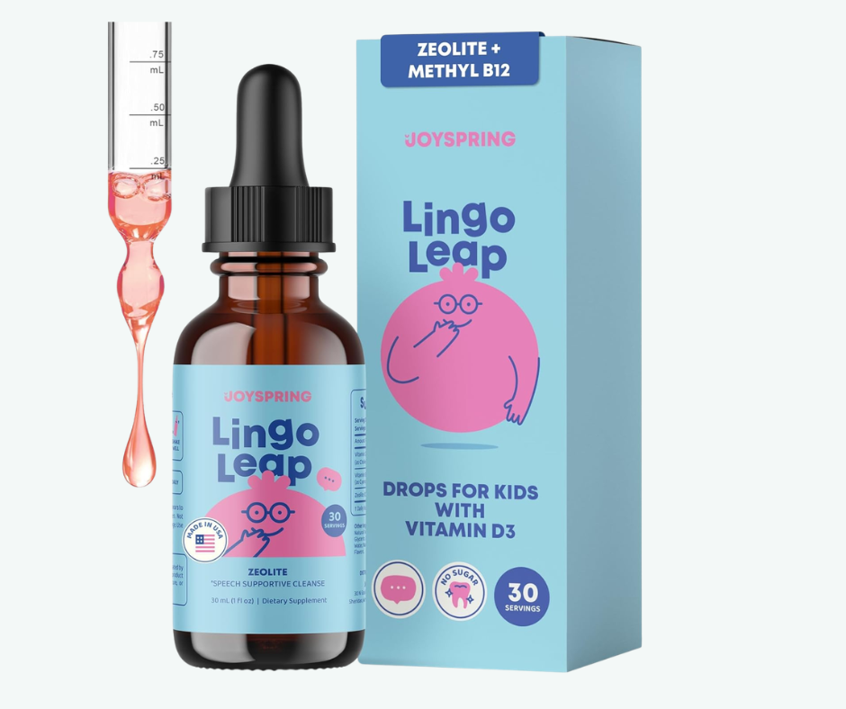 JoySpring - Lingo Leap – Gotas Naturales para el Apoyo del Lenguaje Infantil | 30 mL