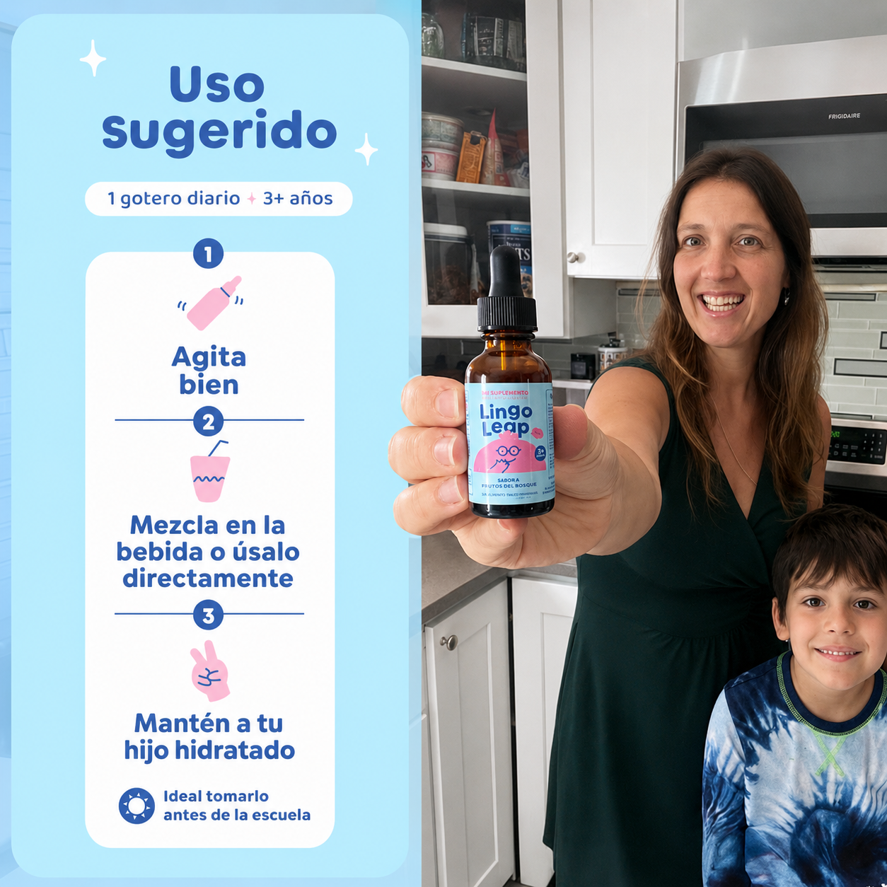 JoySpring - Lingo Leap – Gotas Naturales para el Apoyo del Lenguaje Infantil | 30 mL