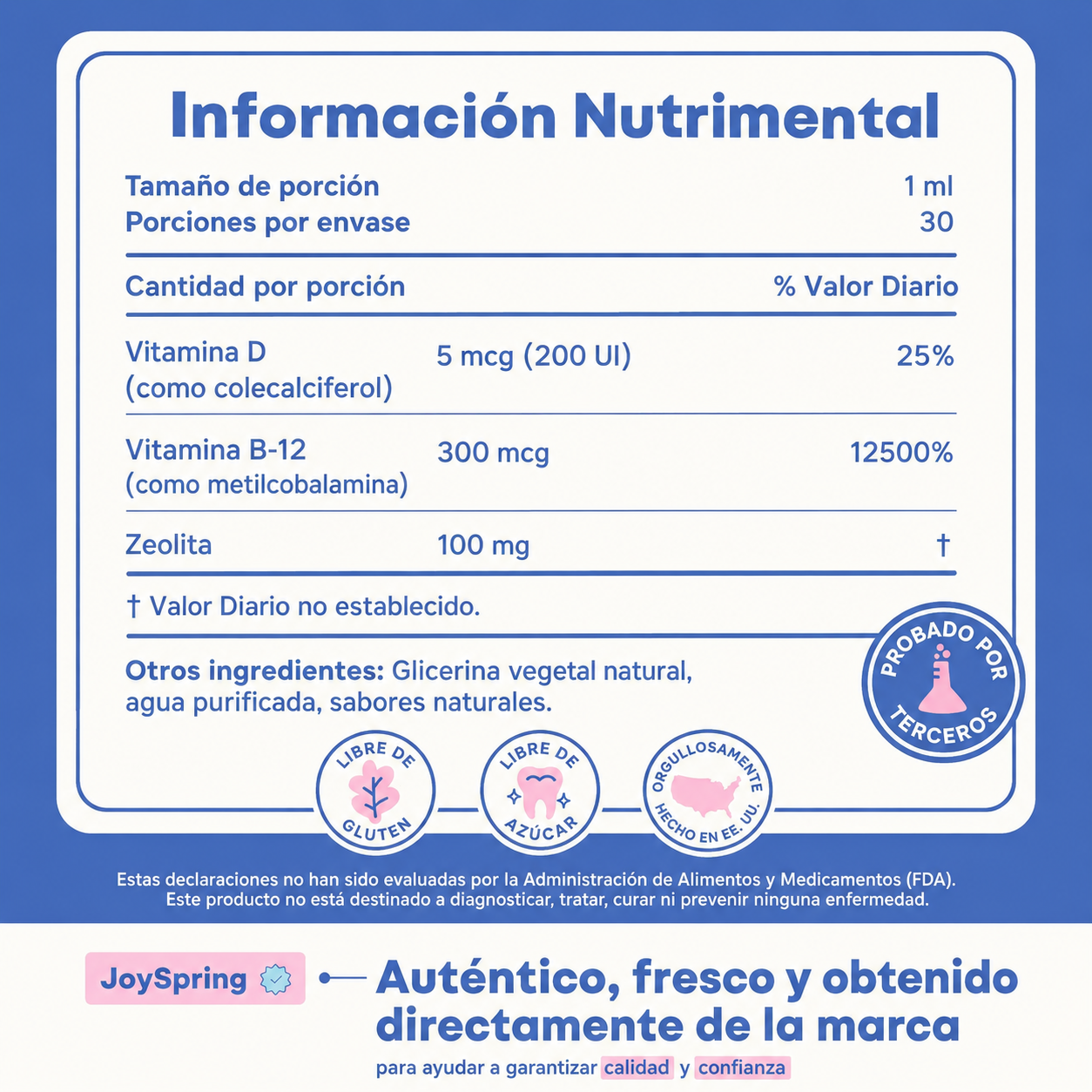 JoySpring - Lingo Leap – Gotas Naturales para el Apoyo del Lenguaje Infantil | 30 mL