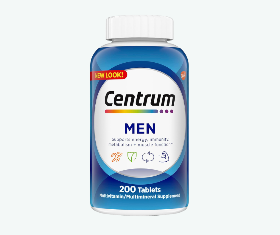 Centrum Multivitamínico para Hombre – Energía, Inmunidad y Rendimiento | Tabletas