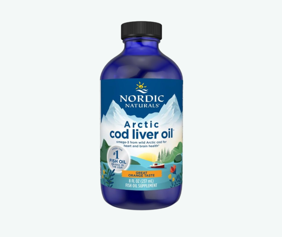 Arctic Cod Liver Oil Líquido 237 ml | Omega-3 Natural con Vitamina A y D