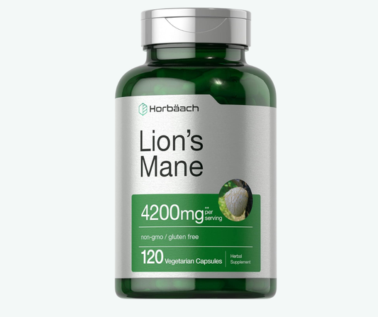 Extracto de Melena de León 4200 mg – 120 Cápsulas | Horbäach