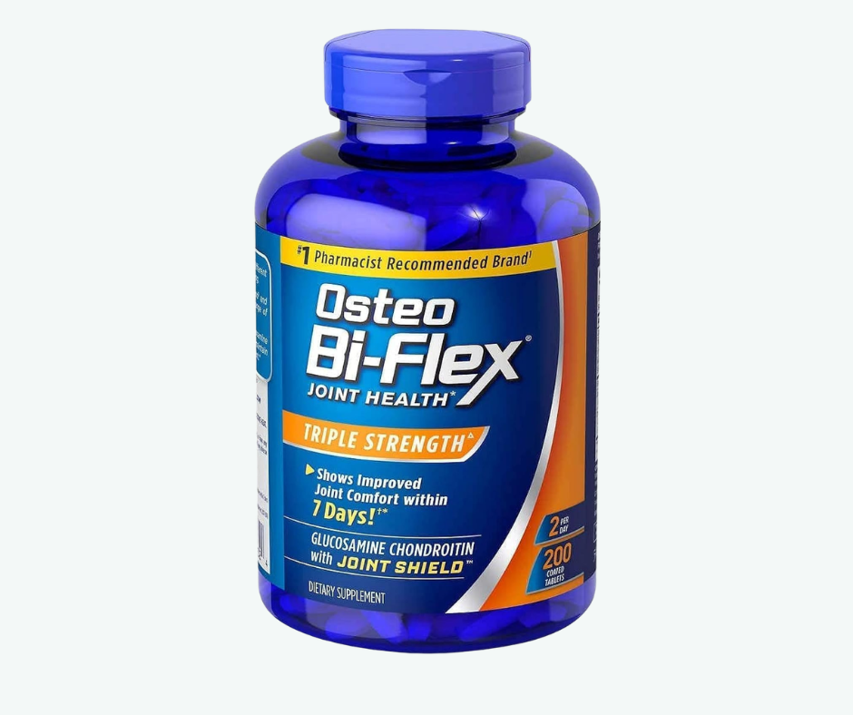 Osteo Bi-Flex Salud Articular de Triple Potencia 200 Tabletas – Glucosamina, MSM & Boswellia