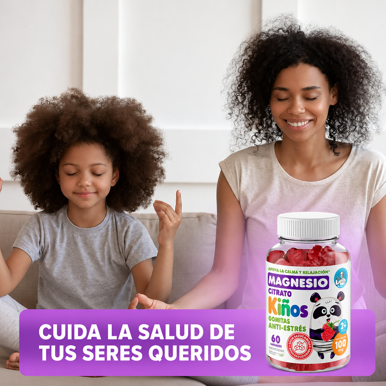 Dr. Moritz - Citrato de Magnesio para Niños y Adultos - Sin Azúcar | 60 Gomitas