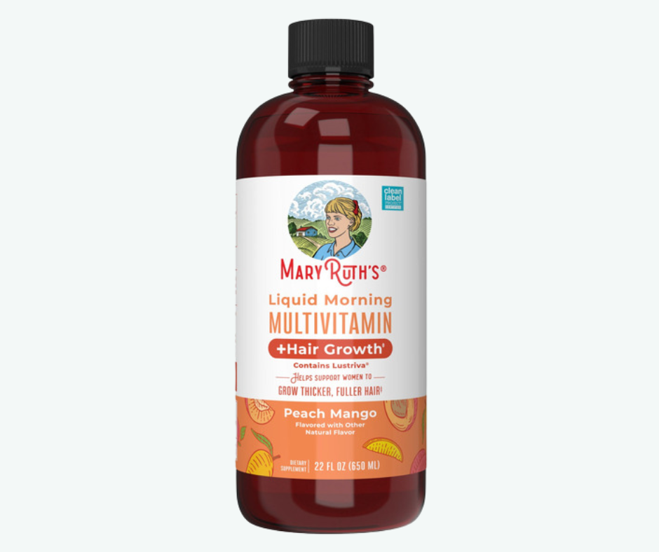 MaryRuth's - Multivitamínico Líquido + Crecimiento Capilar - Biotina para Cabello, Piel y Energía | mL