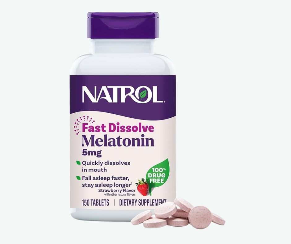 Melatonina 5 mg – Suplemento para Apoyo del Sueño