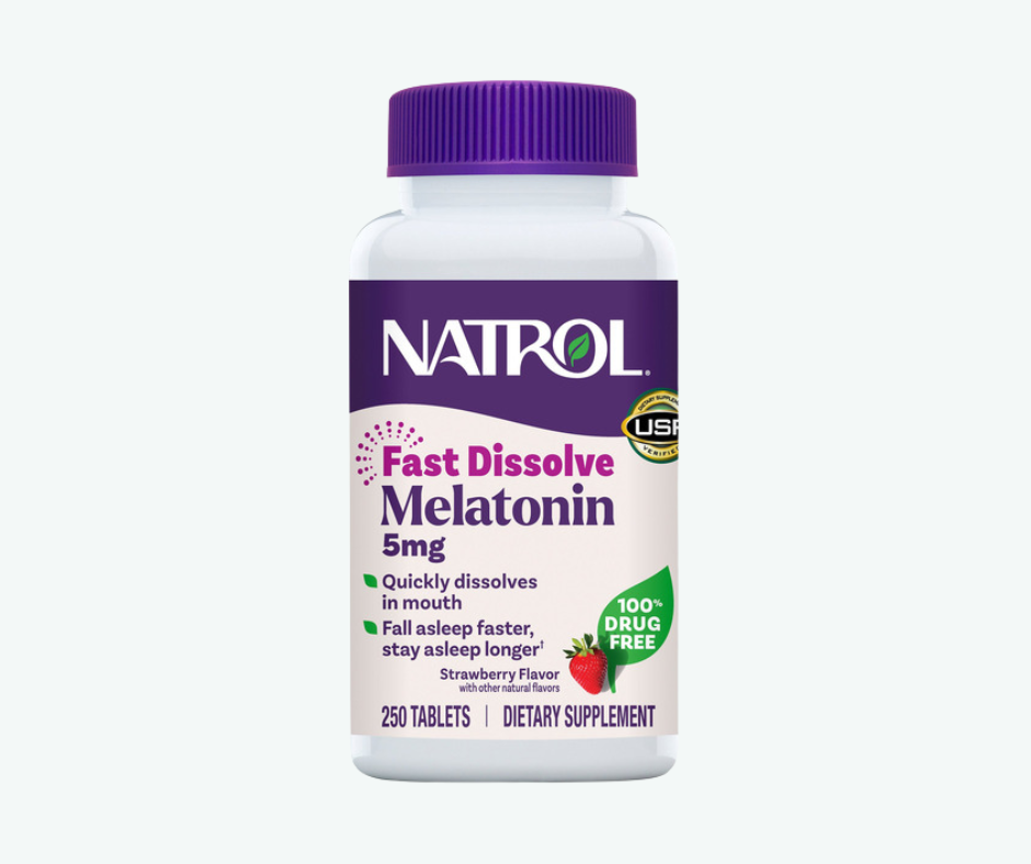 Melatonina 5 mg – Suplemento para Apoyo del Sueño