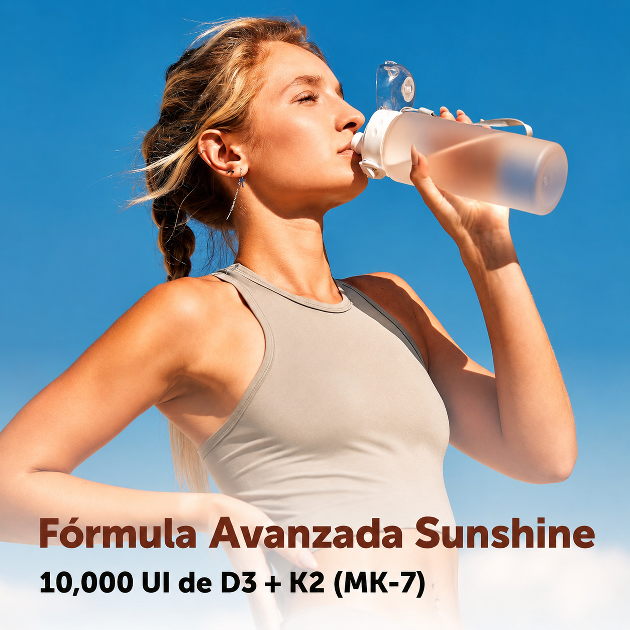 Micro Ingredients - Vitamina D3 de 10 000 IU + K2 MK-7 de 200 mcg - Suplemento 2 en 1 de D3 y K2 de Potencia Extra - Cápsulas Blandas Fáciles de Tragar Elaboradas con Aceite de Coco | Softgels