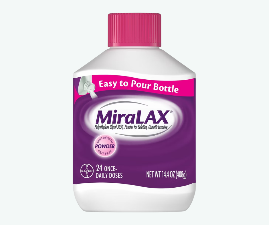 MiraLAX - Polvo Laxante Osmótico Sin Sabor – Alivio del Estreñimiento | Gr
