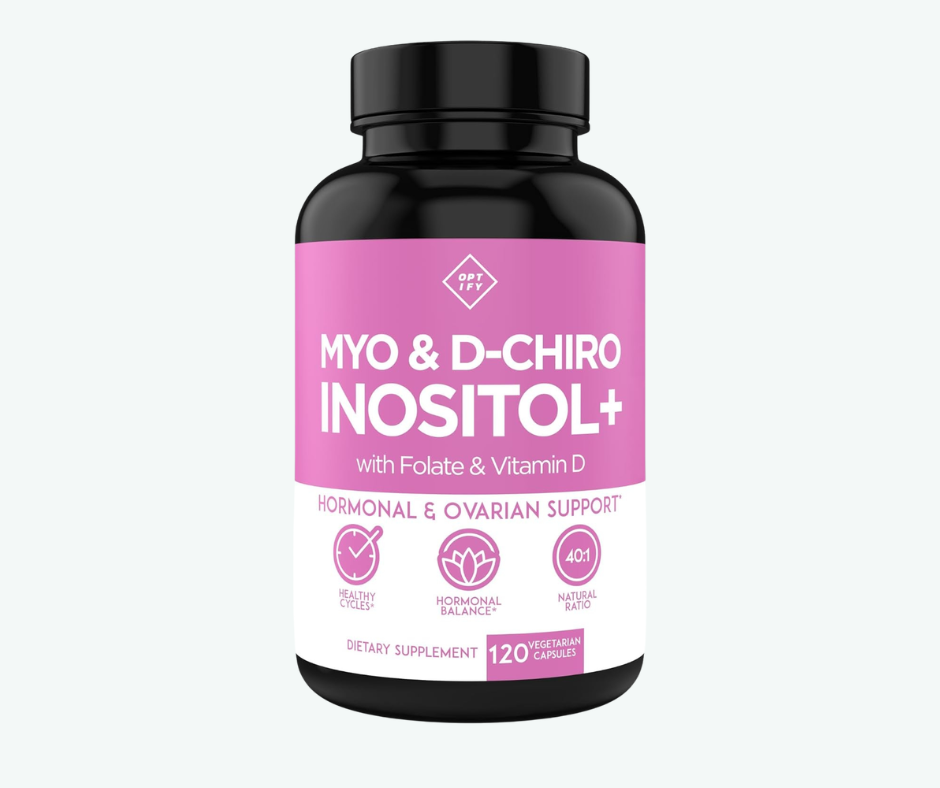 Optify - Myo-Inositol y D-Chiro Inositol - Equilibrio Hormonal, SOP y Salud Metabólica | Cápsulas