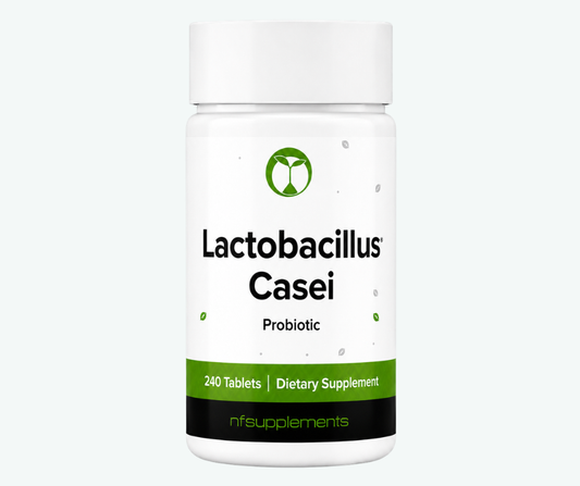 Natural Foundation Supplements - Probiótico Lactobacillus Casei - 3.000 Millones de UFC - Cepa LC89 - Salud Digestiva y Apoyo Intestinal | 240 Tabletas