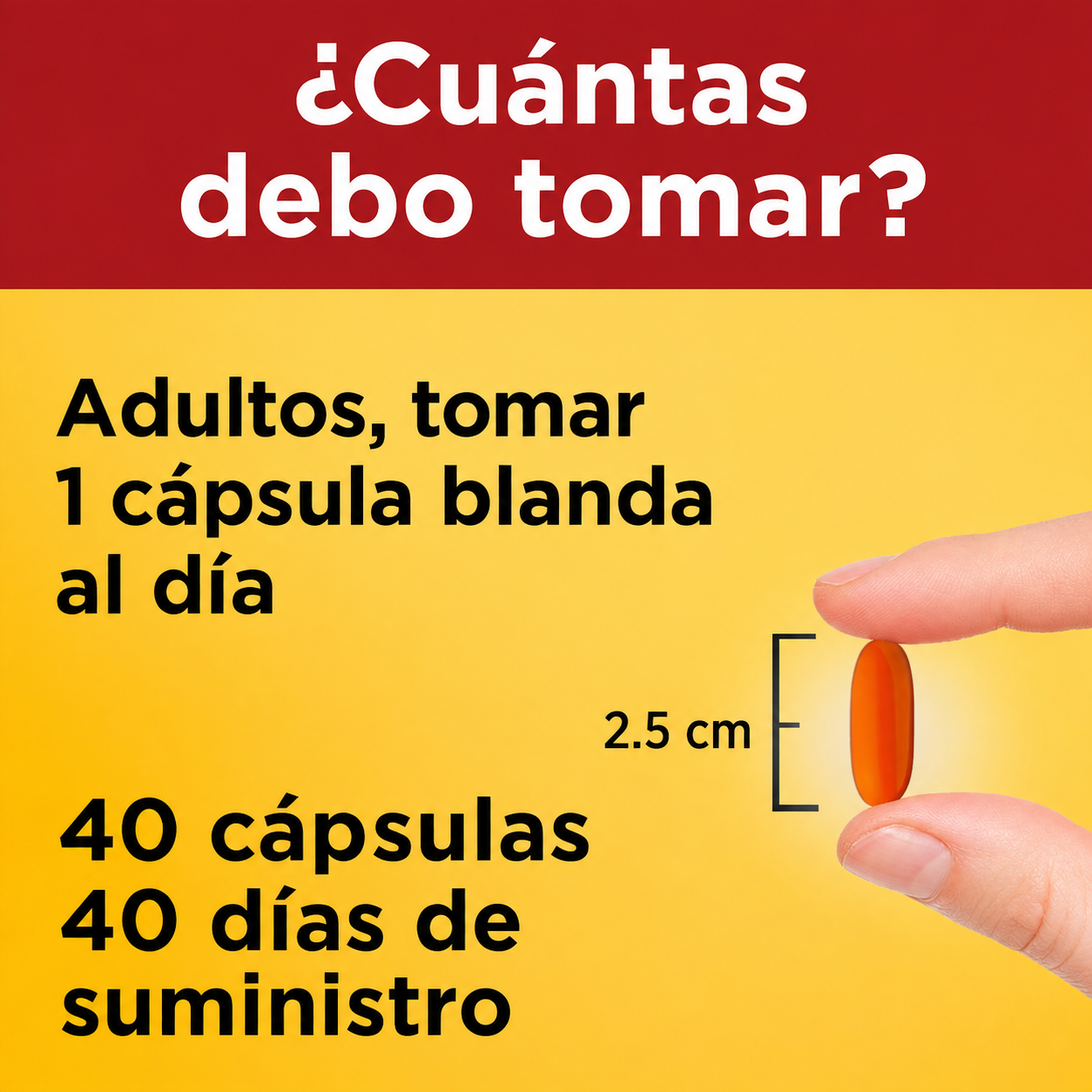 Nature Made - Cápsulas Blandas de CoQ10 de 400 mg - Para el Cuidado de la Salud Cardíaca - Complemento de CoQ10 para Mujeres y Hombres - Complemento Alimenticio que Aporta Protección Antioxidante | 40 Softgels