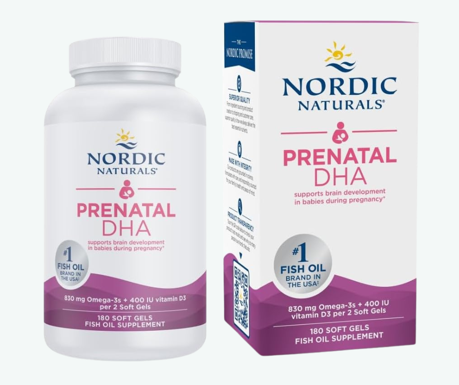Nordic Naturals - Prenatal DHA - Omega-3 + Vitamina D3 | Softgels