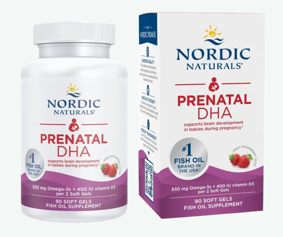 Nordic Naturals - Prenatal DHA - Omega-3 + Vitamina D3 | Softgels