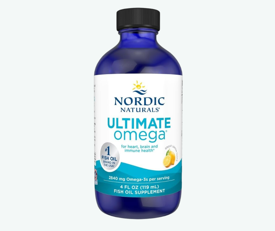 Nordic Naturals - Ultimate Omega Líquido Sabor Limón - 2840 mg de Omega-3 - Suplemento de Aceite de Pescado de Alta Potencia con EPA y DHA - Favorece la Salud del Cerebro y del Corazón | mL