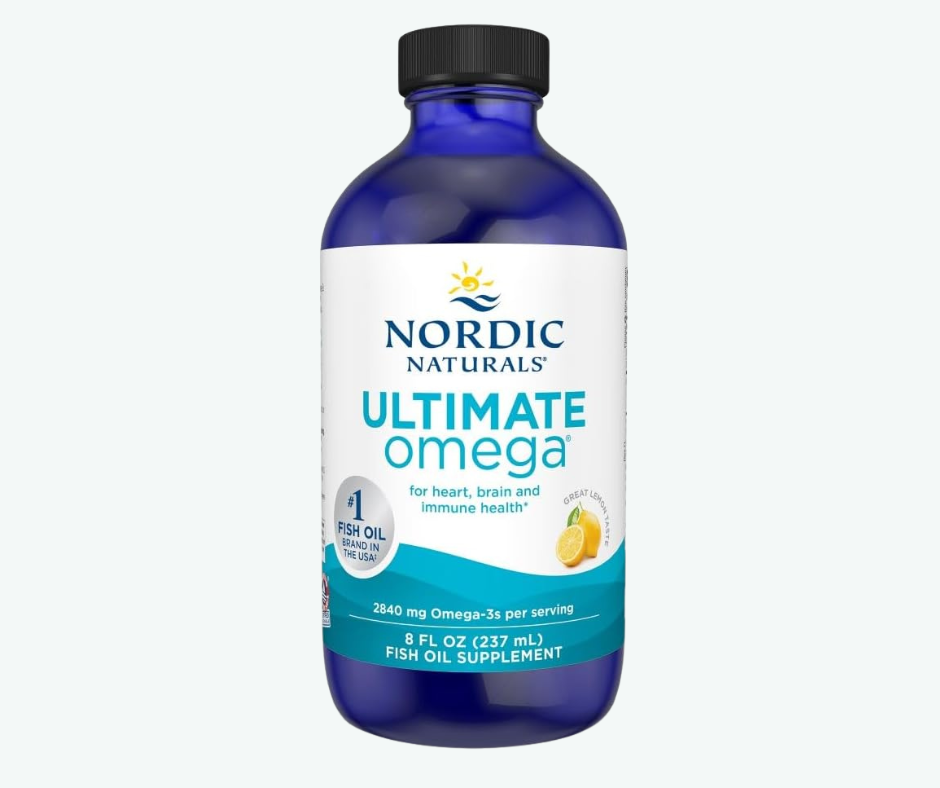 Nordic Naturals - Ultimate Omega Líquido Sabor Limón - 2840 mg de Omega-3 - Suplemento de Aceite de Pescado de Alta Potencia con EPA y DHA - Favorece la Salud del Cerebro y del Corazón | mL