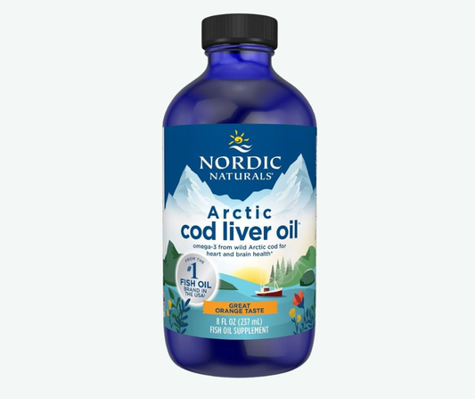 Nordic Naturals - Arctic Cod Liver Oil Líquido - Omega-3 Natural con Vitamina A y D | mL