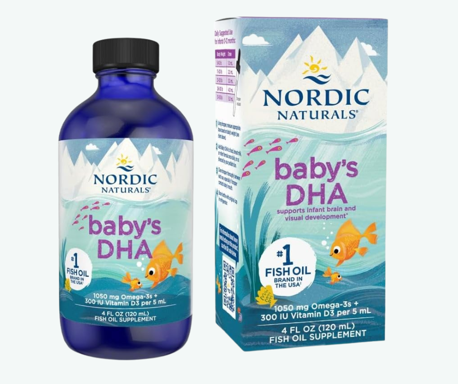 Nordic Naturals - Baby’s DHA 1050 mg con Vitamina D3 – Desarrollo Cerebral y Visual para Bebés