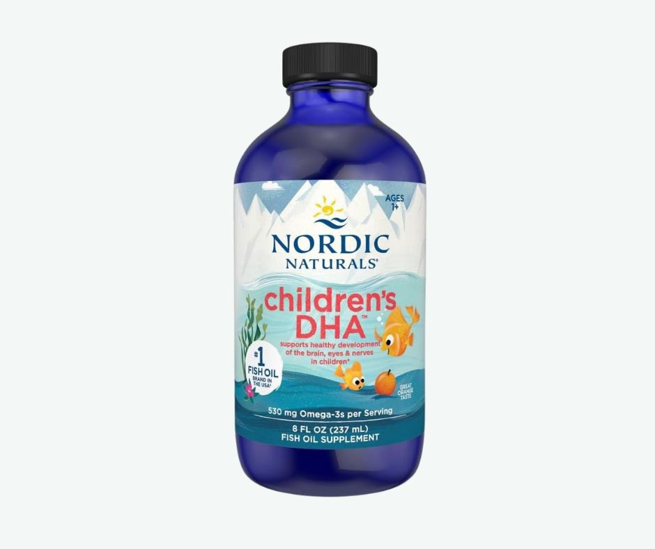 Children’s DHA 530 mg Omega-3 para Niños – Soporte Cerebral y Cognitivo