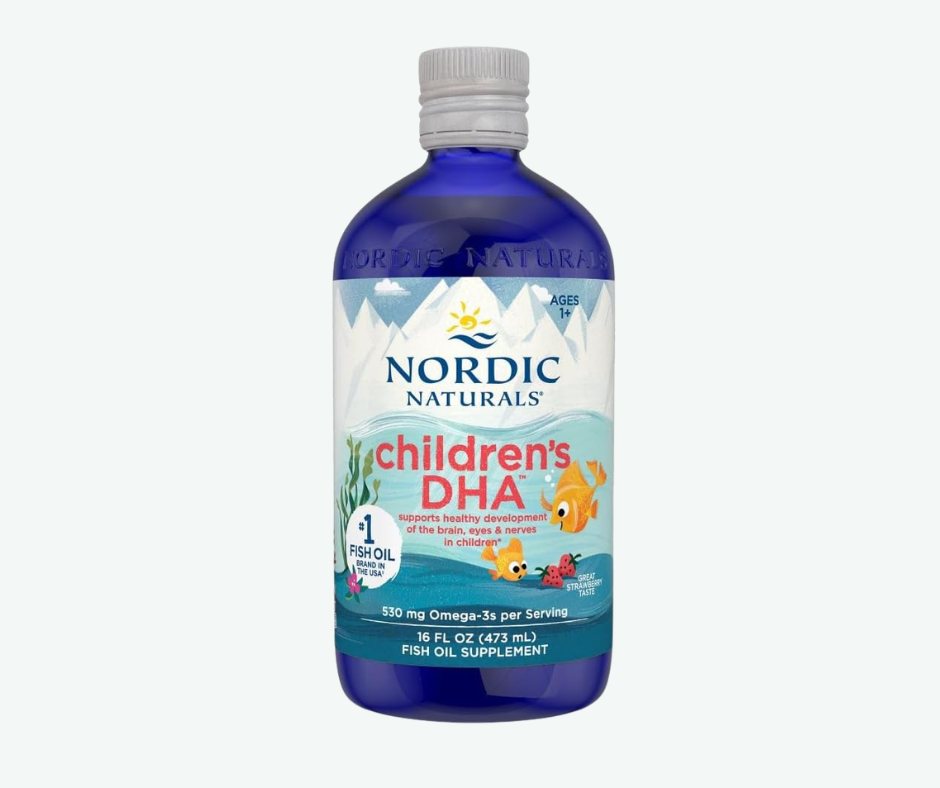 Children’s DHA 530 mg Omega-3 para Niños – Soporte Cerebral y Cognitivo