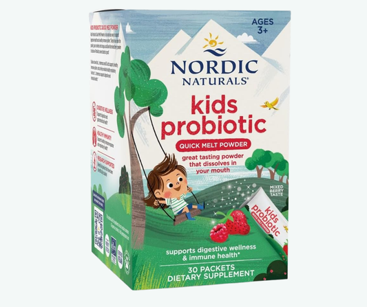 Nordic Naturals - Probiótico para Niños - Disolución Rápida | Salud Digestiva e Inmunológica | 30 Sobres